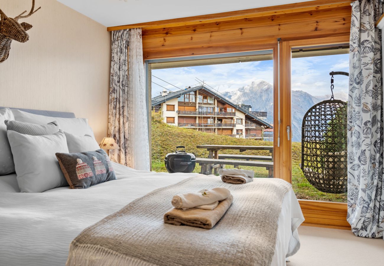 Ferienwohnung in Haute-Nendaz - Les Hauts-de-Nendaz B O3 - 4 pers - ski in&out