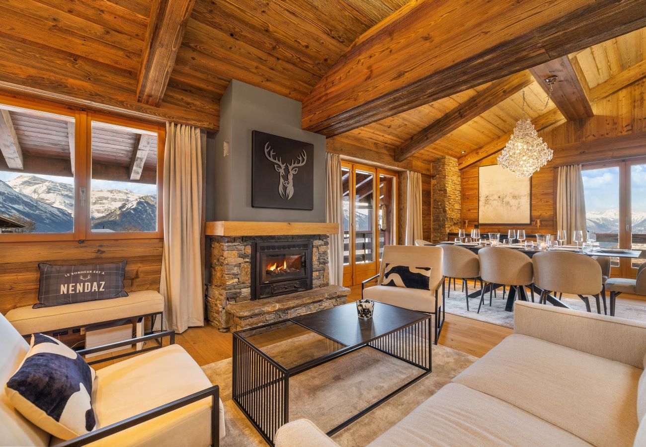 Ferienwohnung in Haute-Nendaz - Grand-Place 16 - 7 pers - Attique avec Spa